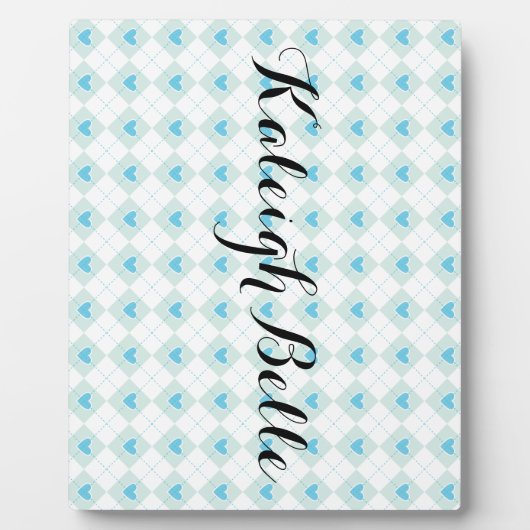 美しいアーガイル フォトプラーク (正面)