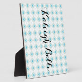 美しいアーガイル フォトプラーク (側面)