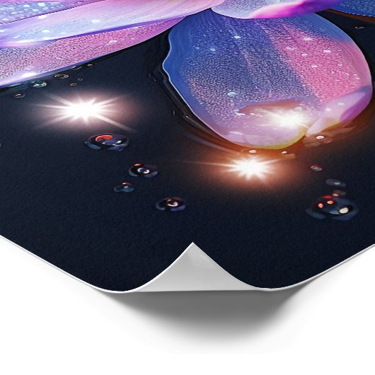 美しいアートウォーターリリヴィエッツ ポスター (角)