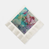 美しいアート紙ナプキン 縁ありランチョンナプキン (角)