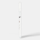 美しいアールデコの女性に名前を追加 Case-Mate iPhoneケース (裏面 / 左)