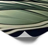 美しいアールデコガール、フラッパー、1920s ITガール ポスター (角)