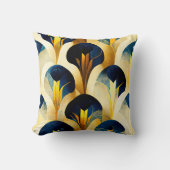 美しいアールデコスタイル クッション (正面)