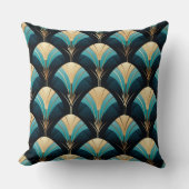 美しいアールデコファンスタイルクッション クッション (正面)