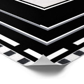 美しいアールデコプリント ポスター (角)