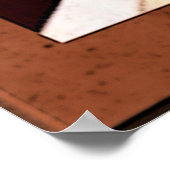 美しいアールデコレディ(鳥)ポスター ポスター (角)