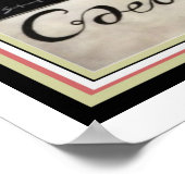 美しいアールデコヴィンテージアドポスターカジノ ポスター (角)