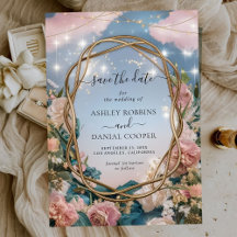 美しいアールヌーボーをテーマに日付を保存