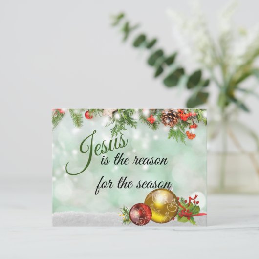 美しいイエスがその季節の理由だ シーズンポストカード (スタンド正面)