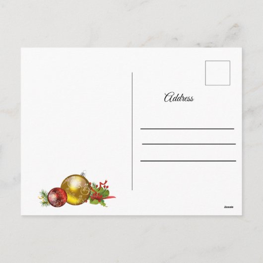 美しいイエスがその季節の理由だ シーズンポストカード (裏面)