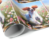 美しいイギリス人セッター ラッピングペーパー (ロールコーナー)