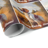 美しいイギリス人セッター ラッピングペーパー (ロールコーナー)