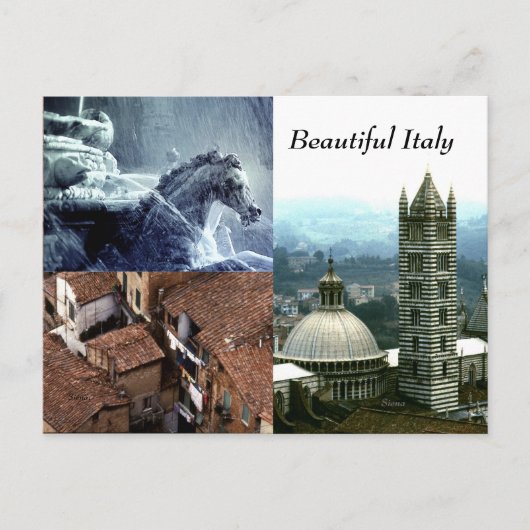美しいイタリア |はがき ポストカード (正面)