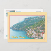 美しいイタリア/イタリアの美しい海岸線 ポストカード (正面/裏面)