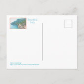 美しいイタリア/イタリアの美しい海岸線 ポストカード (裏面)