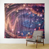 美しいイブニングウェディングバックドロップ タペストリー (インサイチュ(横))