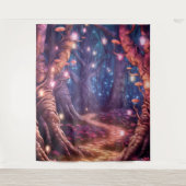 美しいイブニングウェディングバックドロップ タペストリー (正面)