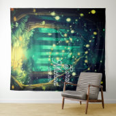 美しいイブニングウェディングバックドロップ タペストリー (インサイチュ(横))