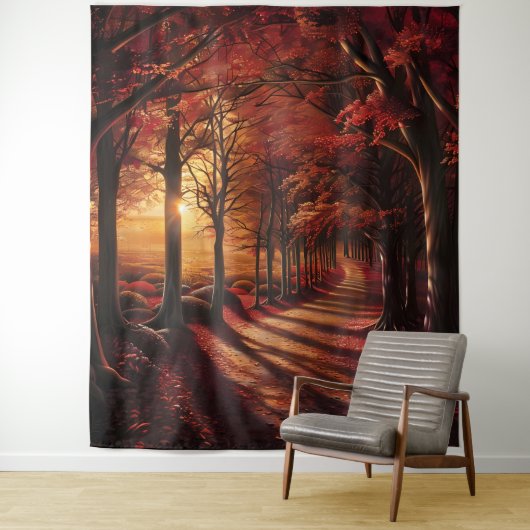 美しいイブニングウェディングバックドロップ タペストリー (インサイチュ)