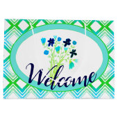 美しいイベント歓迎抱き枕 ラージペーパーバッグ (裏面)