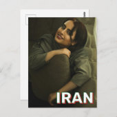 美しいイラン人女性 ポストカード (正面/裏面)