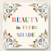 美しいインオールシェード飲料用コースター コースター (正面)