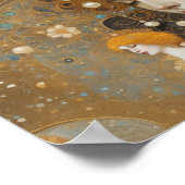 美しいインスパイアクリムトアート1、ローマのドンナ ポスター (角)