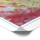 美しいインスピレーション禅チャクラエネルギーフローヨガ ポスター (角)