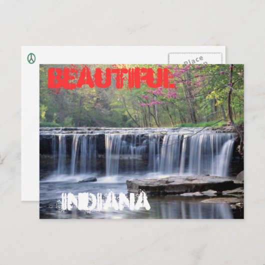美しいインディアナのはがき。 ポストカード (正面/裏面)