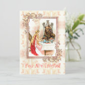 美しいインピンクザビースト招待状 招待状 (スタンド正面)