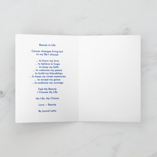 美しいインライフ丸レインボーカード カード (内部)