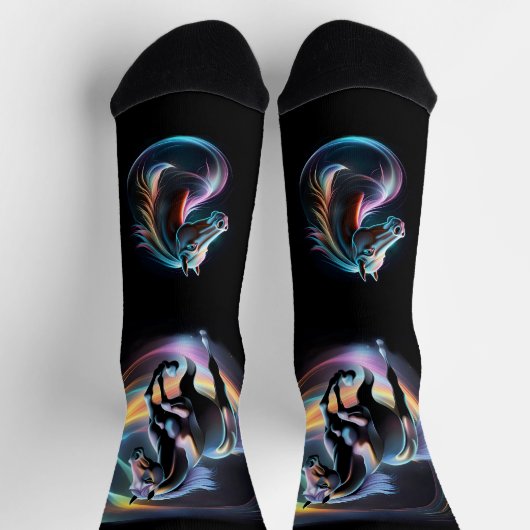 美しいイン霧 – HorsesCrew Socks ソックス (上部)