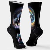 美しいイン霧 – HorsesCrew Socks ソックス (傾斜あり)