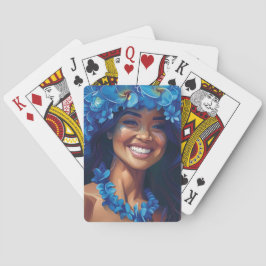 美しいイン青トランプ トランプ