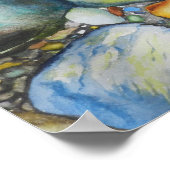 美しいイン・リバーロック ポスター (角)