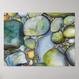 美しいイン・リバーロック ポスター