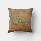 美しいウィッカ信者 クッション (裏面)