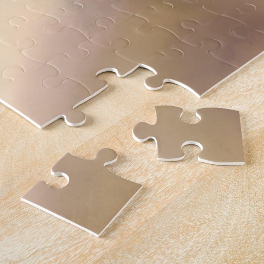 美しいウィメンズレッドローズ – オリジナル絵画ズアート ジグソーパズル (側面)