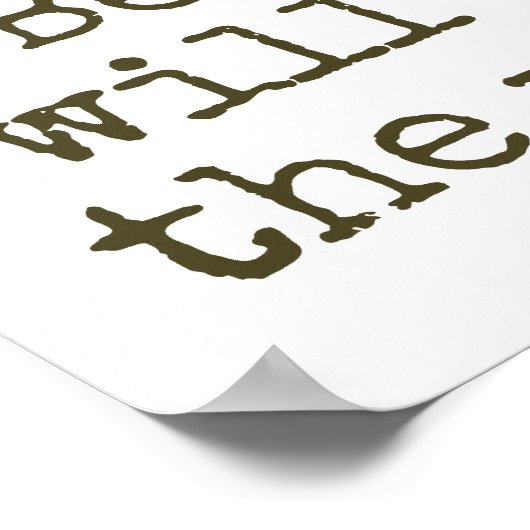 美しいウィル救ザワールド – 美しい引用文 ポスター (角)