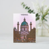 美しいウィーン・オーストリア教会建築 ポストカード (スタンド正面)