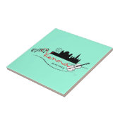 美しいウィーン，オーストリア タイル (側面)