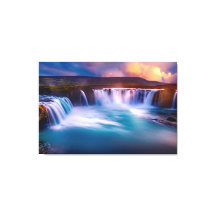 美しいウォーターフォイルアイスランド自然写真