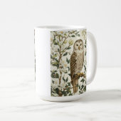 美しいウオウルとホオノキ コーヒーマグカップ (正面右)