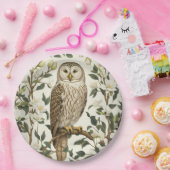 美しいウオウルとホオノキ ペーパープレート (パーティー)