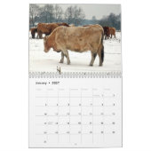 美しいウシ2016年の12か月のカレンダー カレンダー (1月 2027)