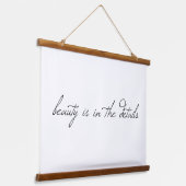 美しいウッドトップウォールタペストリー 吊り下げ型タペストリー (傾斜あり)