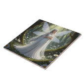 美しいエイプリルダイヤモンドフェアリー タイル (側面)