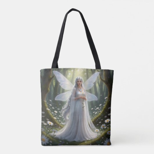 美しいエイプリルダイヤモンドフェアリー トートバッグ (裏面)