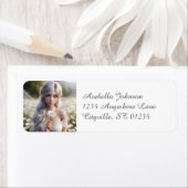 美しいエイプリルフェアリーのデイジー ラベル (インサイチュ)