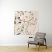 美しいエキゾチックな陳腐な壁紙。手書き タペストリー (インサイチュ(横))